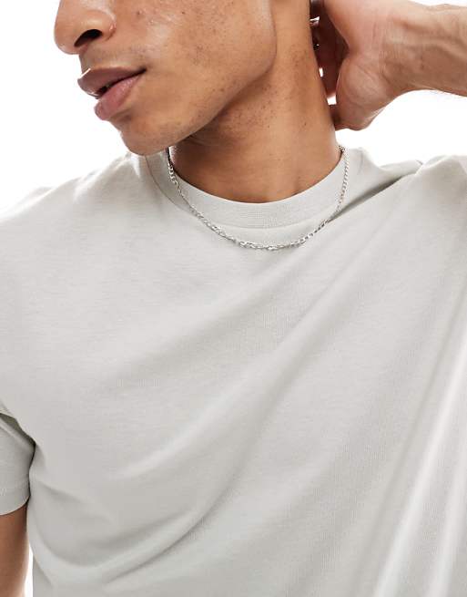 ASOS DESIGN Essentials Crew Neck T-shirt In Grey