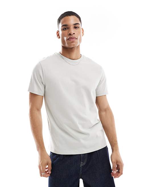 ASOS DESIGN Essentials crew neck t-shirt in grey