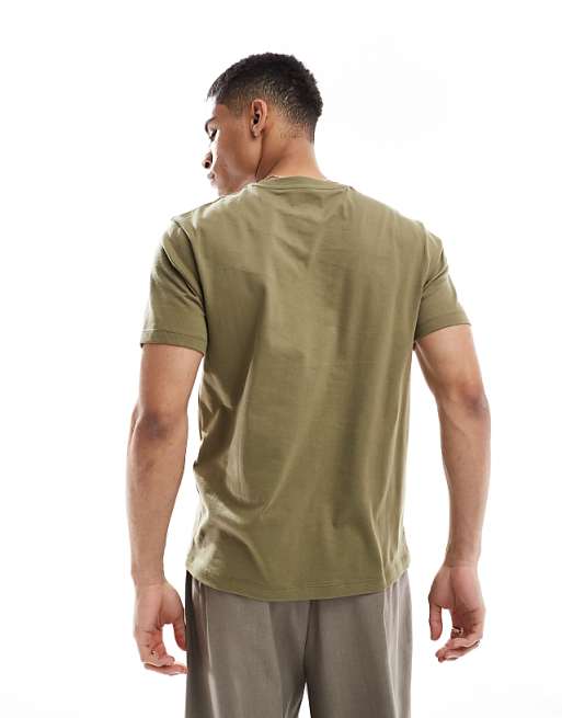 ASOS DESIGN Essentials Crew Neck T-shirt In Khaki