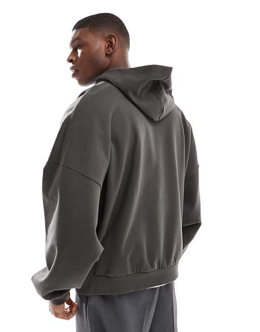 ASOS DESIGN Essentials Extreme Oversized Hoodie In Khaki