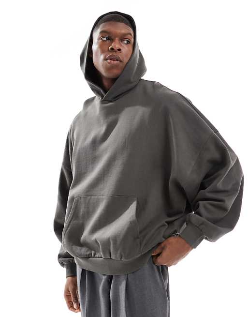 ASOS DESIGN essentials extreme oversized hoodie in khaki
