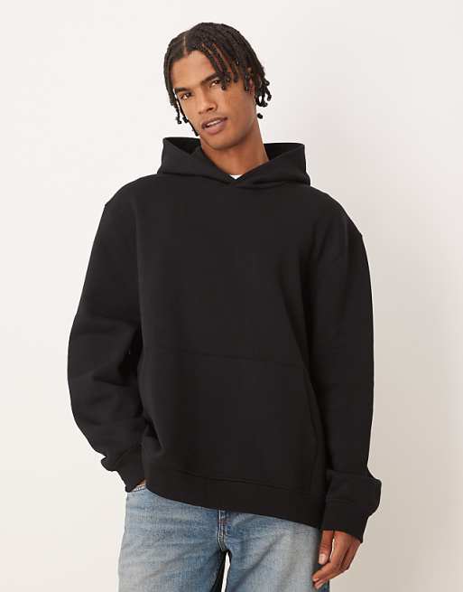 ASOS DESIGN essentials hoodie in black