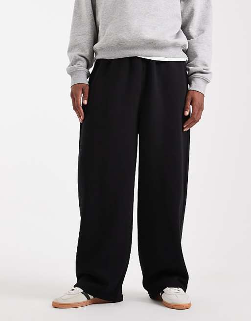 ASOS DESIGN essentials loose fit jogger in black