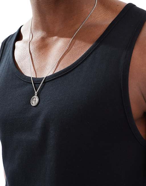 ASOS DESIGN Essentials Muscle Fit Vest In Black