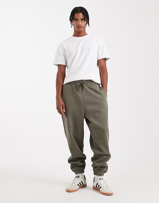 ASOS DESIGN Essentials Oversized Joggers In Green