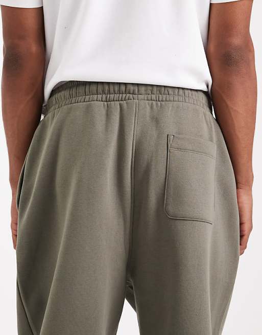 ASOS DESIGN Essentials Oversized Joggers In Green
