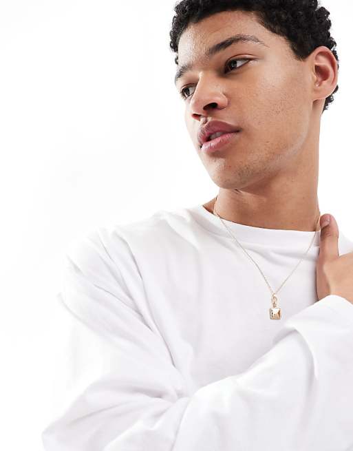ASOS DESIGN Essentials Oversized Long Sleeve T-shirt In White