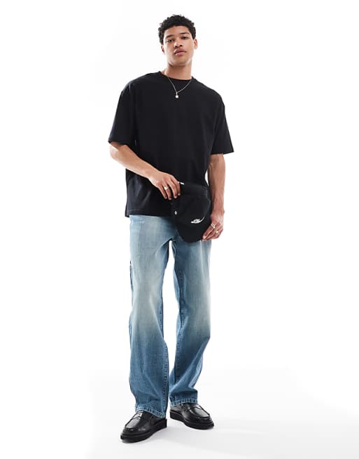 ASOS DESIGN Essentials Oversized T-shirt In Black