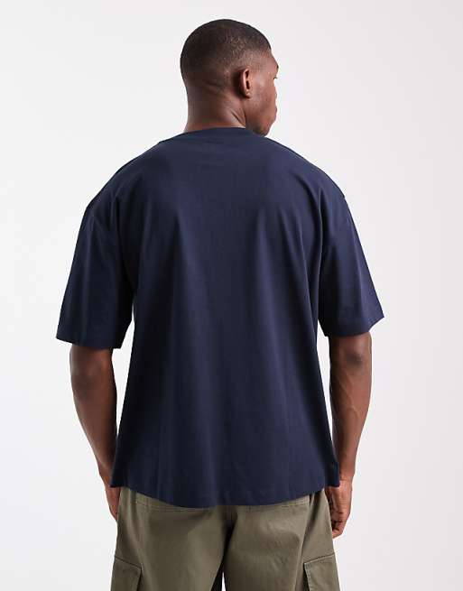 ASOS DESIGN Essentials Oversized T-shirt In Navy