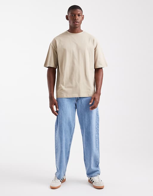 ASOS DESIGN Essentials Oversized T-shirt In Stone