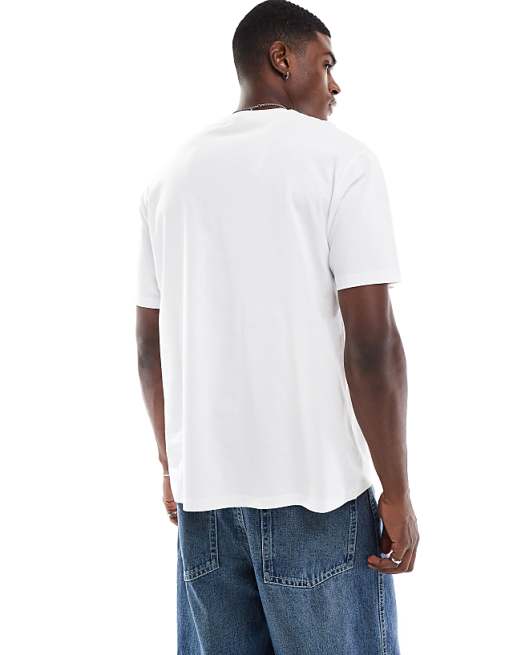 ASOS DESIGN Essentials Relaxed Crew Neck T-shirt In White