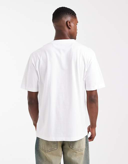 ASOS DESIGN Essentials Relaxed Crew Neck T-shirt In White
