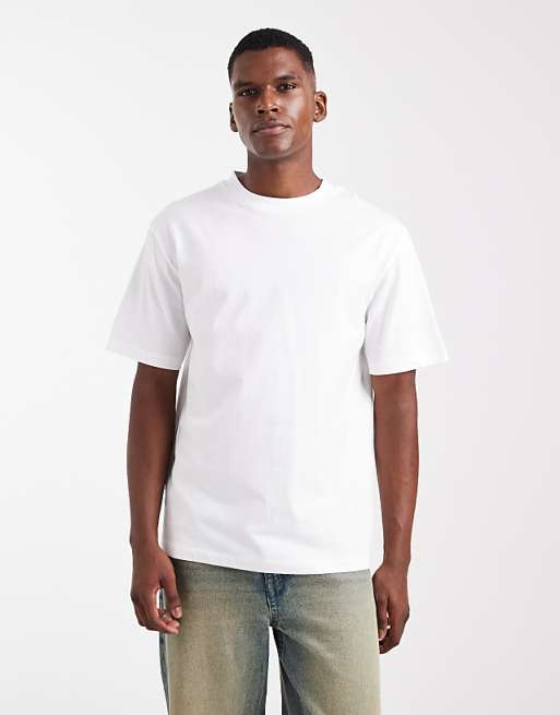 ASOS DESIGN Essentials relaxed crew neck t-shirt in white