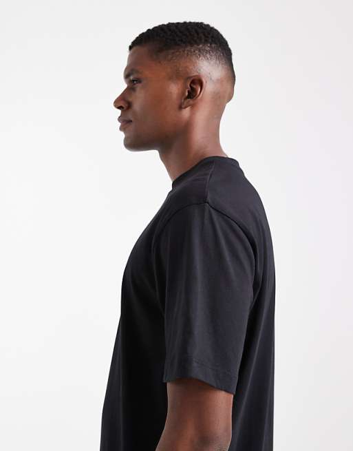 ASOS DESIGN Essentials Relaxed Crew Neck T-shirt In Black