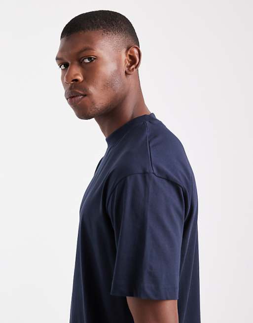 ASOS DESIGN Essentials Relaxed T-shirt In Navy