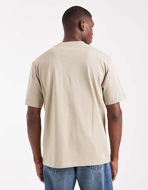 ASOS DESIGN Essentials Relaxed T-shirt In Stone