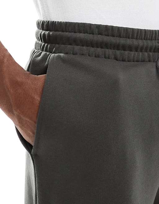 ASOS DESIGN Essentials Straight Leg Joggers In Khaki