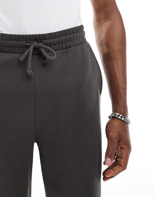 ASOS DESIGN Essentials Straight Leg Joggers In Khaki