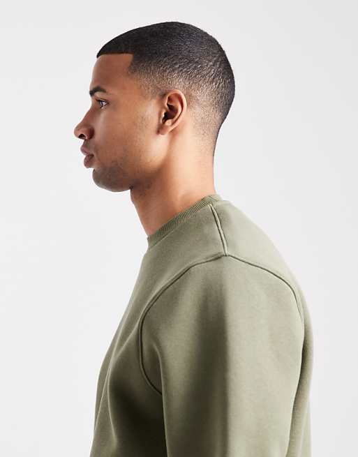 ASOS DESIGN Essentials Sweatshirt In Khaki