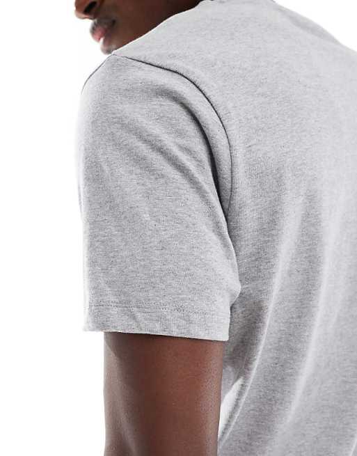 ASOS DESIGN Essentials T-shirt With Crew Neck In Grey Marl