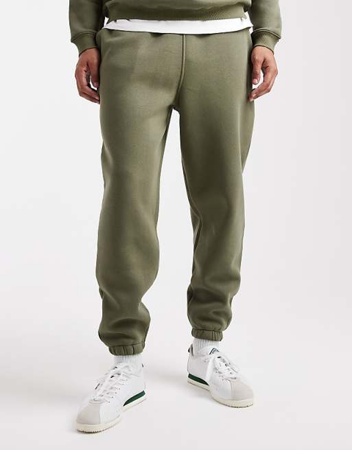 ASOS DESIGN Essentials Tapered Jogger In Khaki