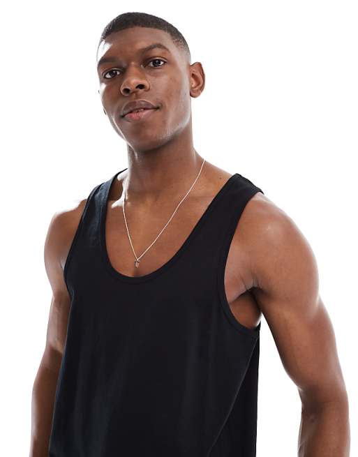 ASOS DESIGN Essentials Vest In Black
