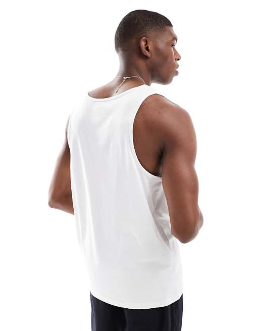ASOS DESIGN Essentials Vest In White