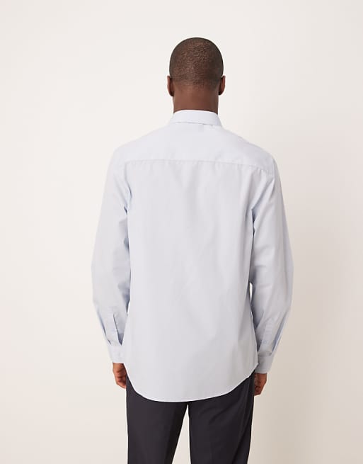 ASOS DESIGN Formal Easy Iron Regular Shirt In Blue