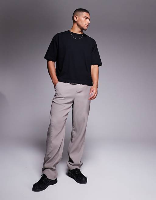 ASOS DESIGN Heavyweight Boxy Oversized T-shirt In Black