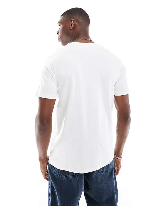 ASOS DESIGN Heavyweight Crew Neck T-shirt In White