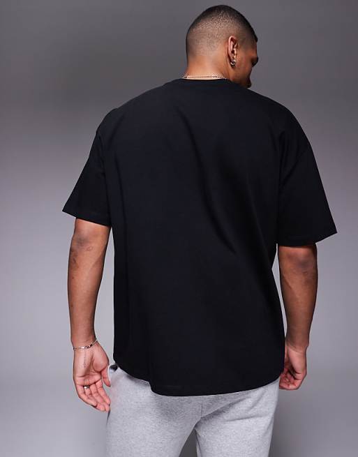 ASOS DESIGN Heavyweight Oversized T-shirt In Black