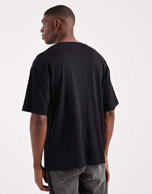 ASOS DESIGN Heavyweight Oversized T-shirt In Black