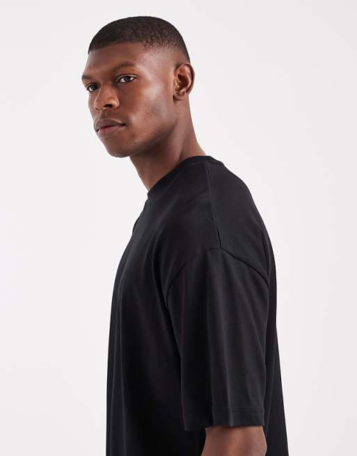 ASOS DESIGN Heavyweight Oversized T-shirt In Black