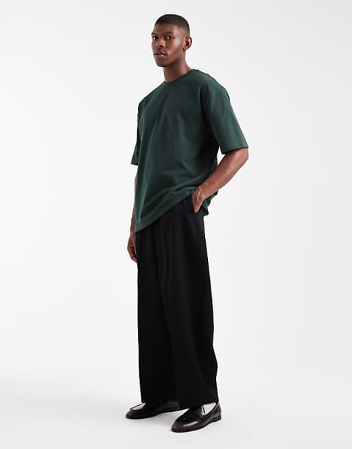 ASOS DESIGN Heavyweight Oversized T-shirt In Turquoise