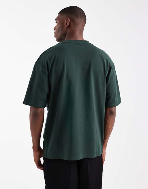 ASOS DESIGN Heavyweight Oversized T-shirt In Turquoise