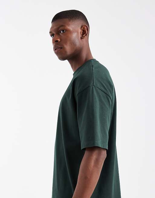 ASOS DESIGN Heavyweight Oversized T-shirt In Turquoise