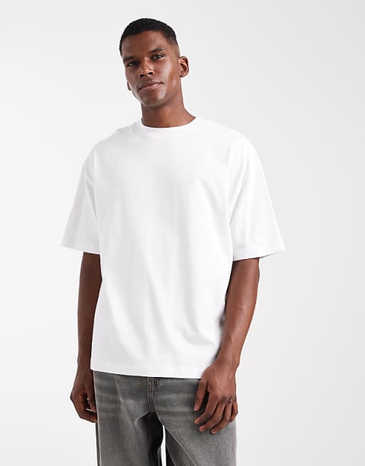 ASOS DESIGN heavyweight oversized t-shirt in white