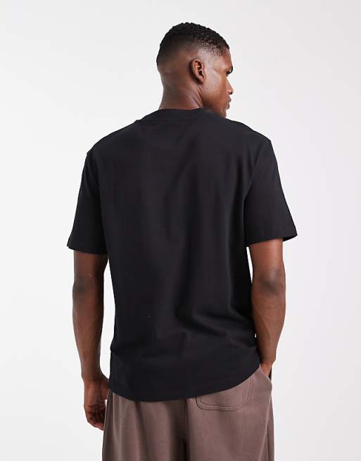 ASOS DESIGN Heavyweight Relaxed T-shirt In Black