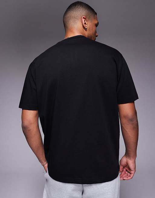 ASOS DESIGN Heavyweight Relaxed T-shirt In Black