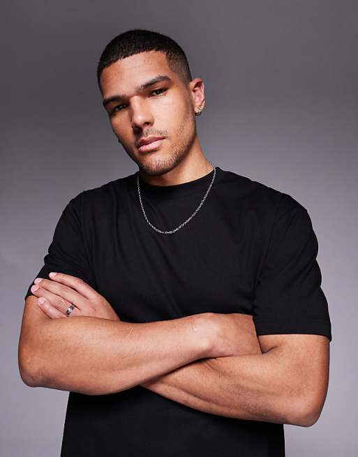 ASOS DESIGN Heavyweight Relaxed T-shirt In Black