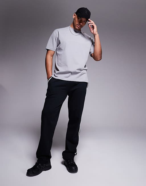 ASOS DESIGN Heavyweight Relaxed T-shirt In Grey