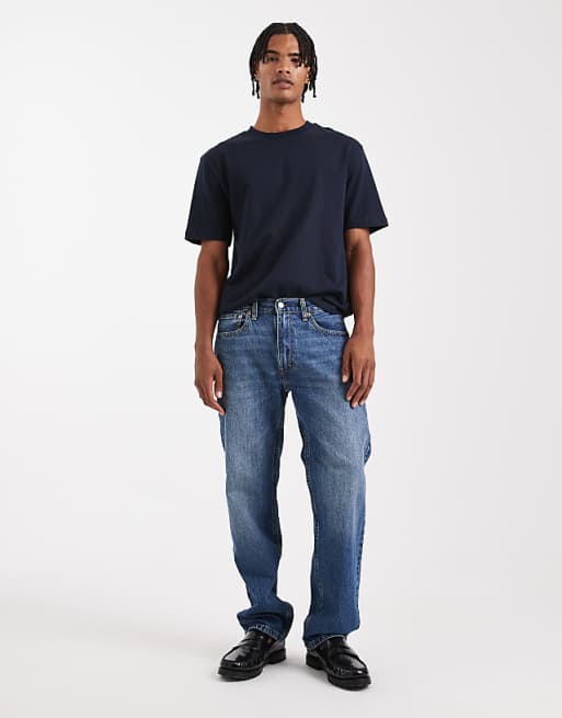 ASOS DESIGN Heavyweight Relaxed T-shirt In Navy