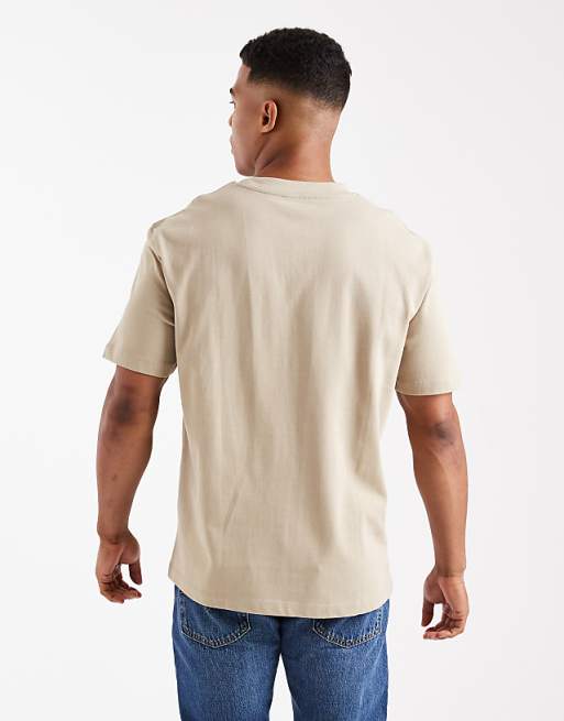 ASOS DESIGN Heavyweight Relaxed T-shirt In Stone