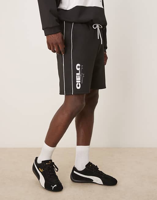 ASOS DESIGN Linen Look Co Ord In Black
