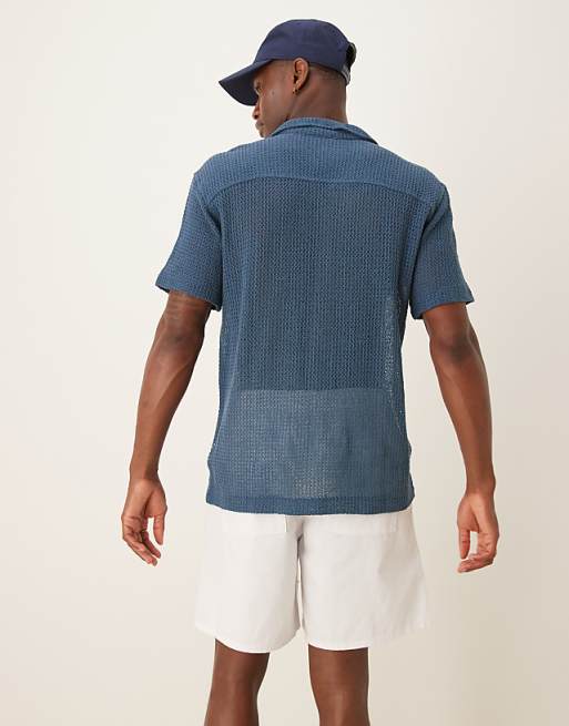 ASOS DESIGN Mid Length Pull On Linen Blend Short In White