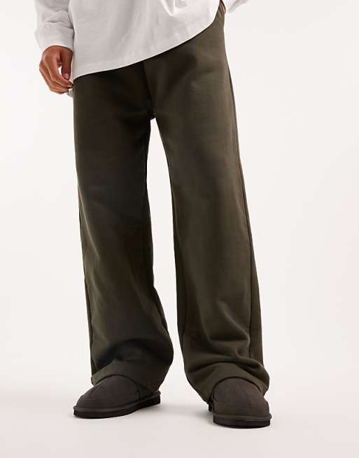 ASOS DESIGN Mule Slippers In Black With Strap