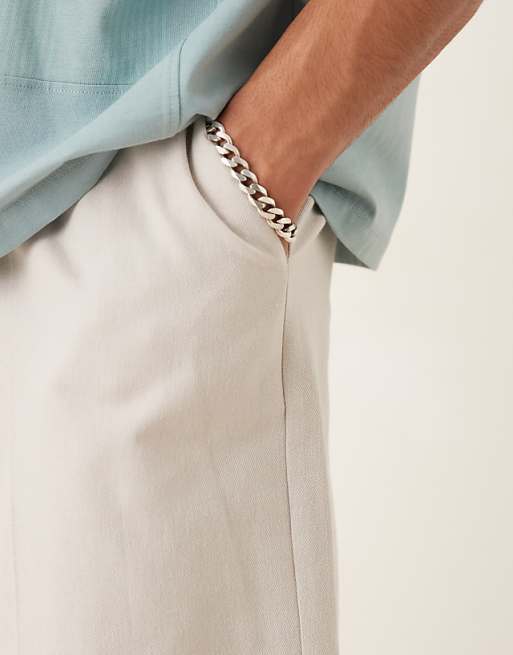 ASOS DESIGN Oversized Bermuda Short In Sage