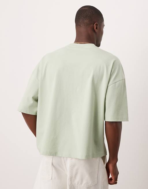 ASOS DESIGN Oversized Boxy Drop Shoulder T-shirt In Mint