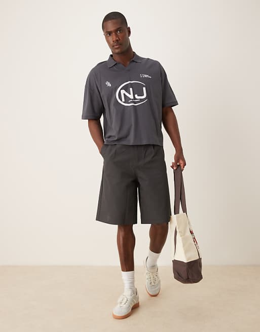 ASOS DESIGN Oversized Dropped Shoulder T-shirt With Graphics