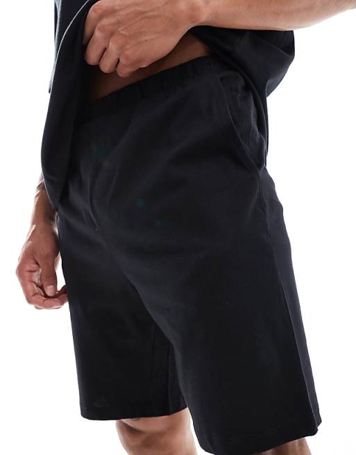ASOS DESIGN Oversized Pyjama Sets In Black
